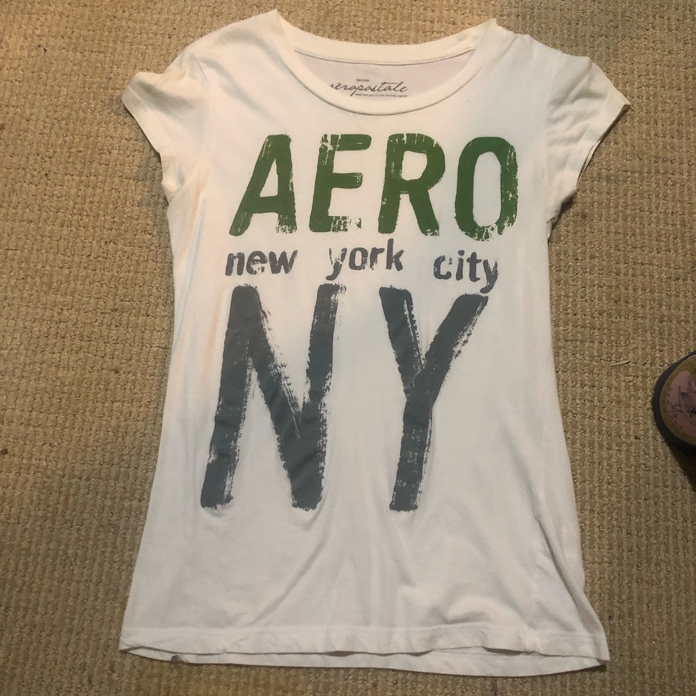 Aeropostale Graphic Fitted Tee